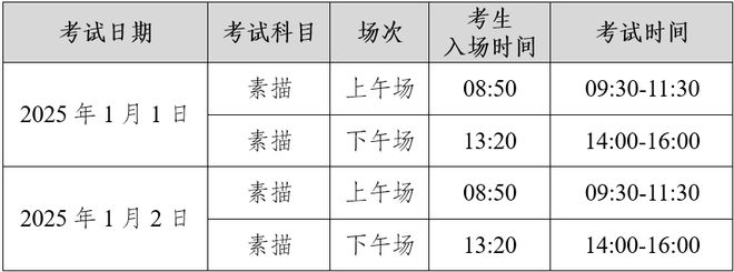 线上初选报名、考试、试卷邮寄要求j9九游会网址是什么四川美术学院(图11)